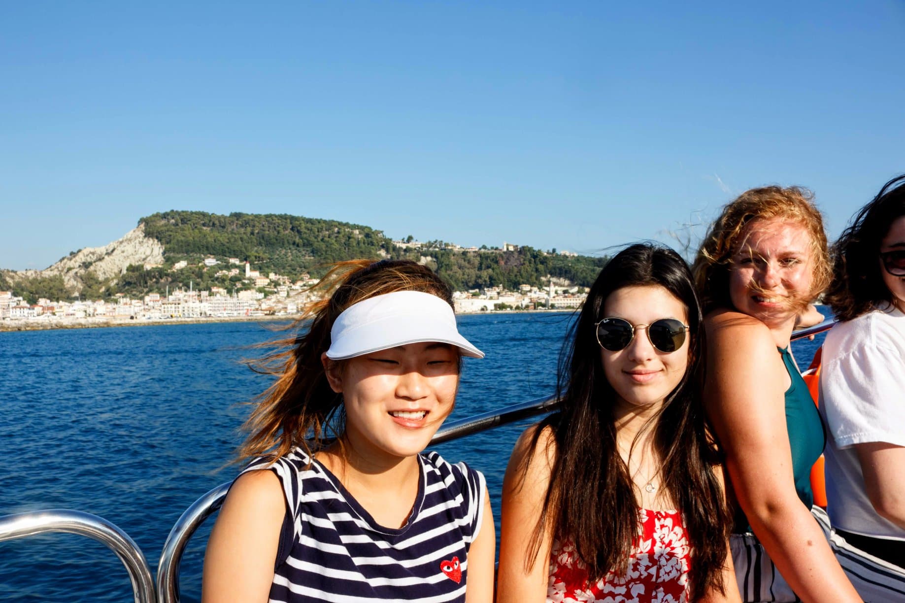Exploring the Greek coastline