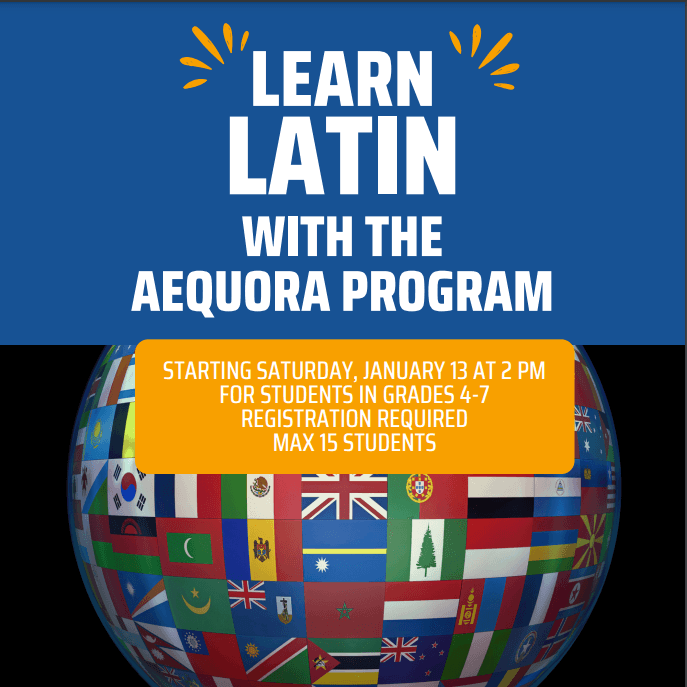 Learn Latin at Butterfield Library