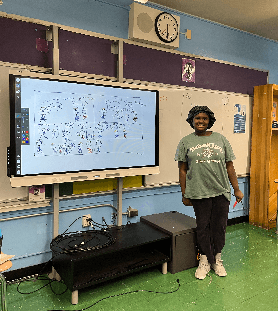 Students at Mott Hall II