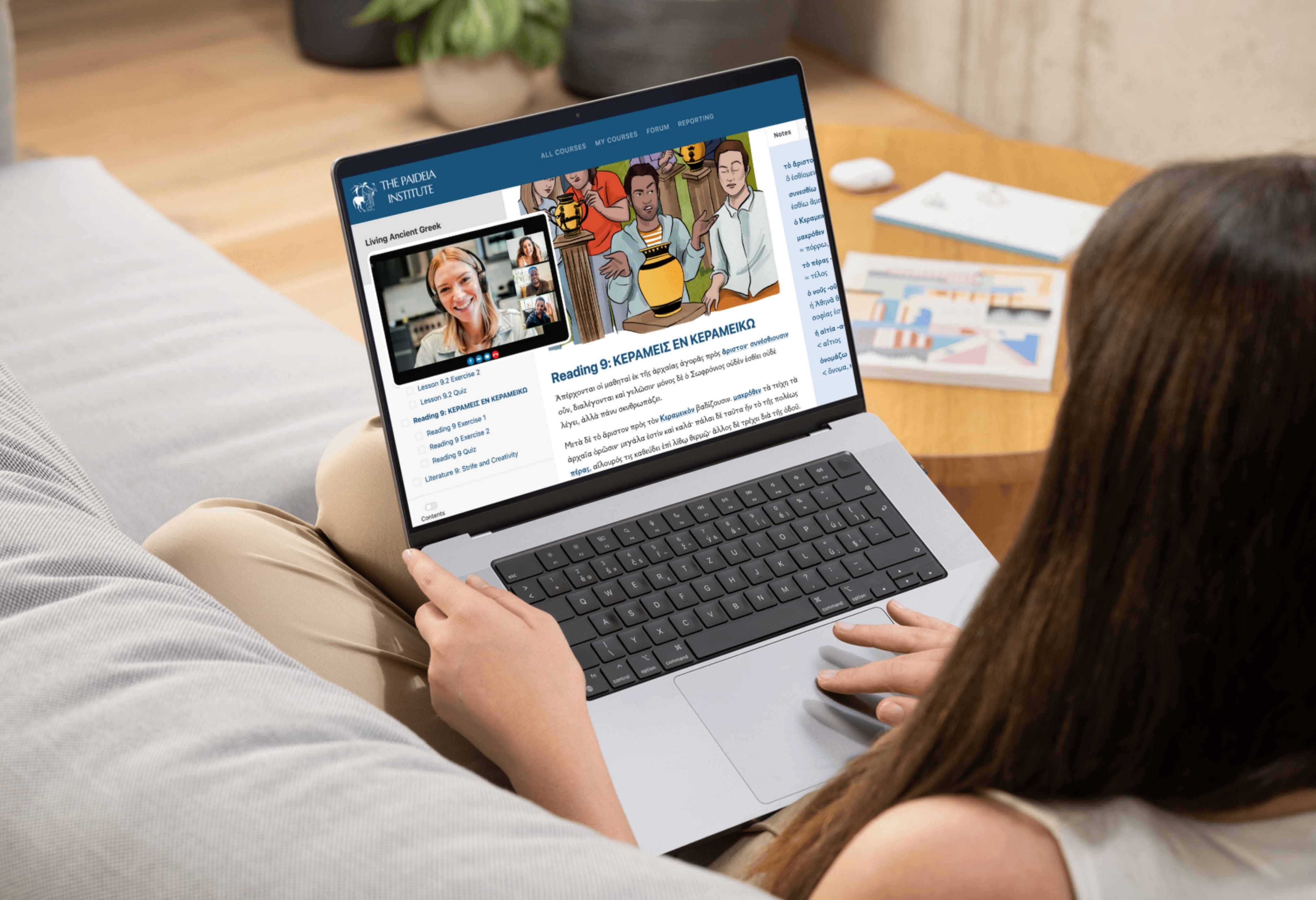 Living Greek Online High School